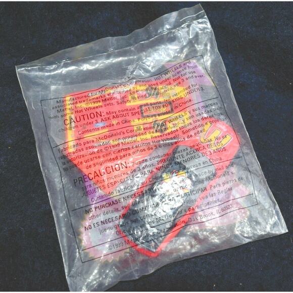 Bill Elliott NASCAR Die Cast Racer 1999 McDonald's Happy Meal Mattel Hot Wheels - Picture 3 of 3